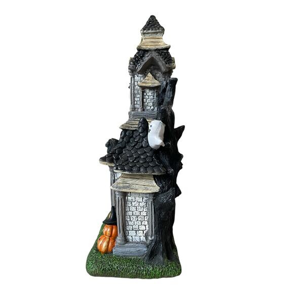 Halloween Haunted House LED Battery Lighted Ghosts Bats Creepy Pumpkins 16" NEW - Picture 15 of 15